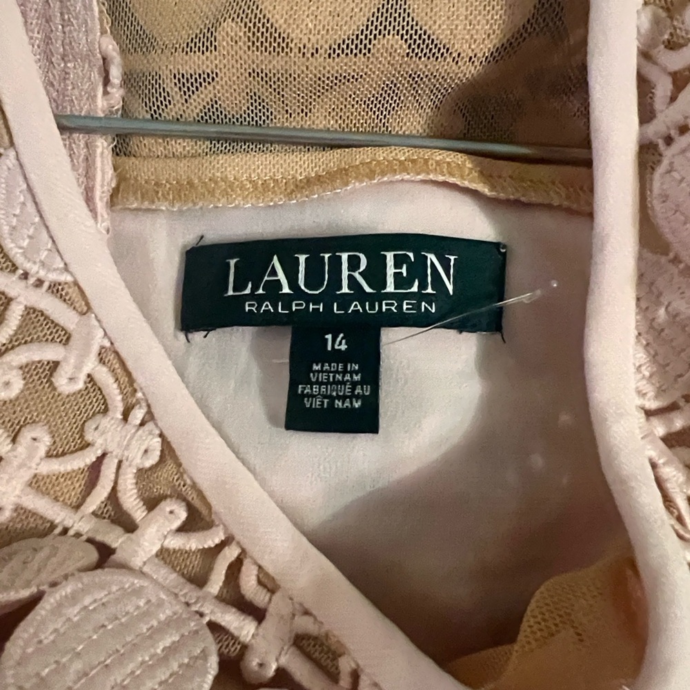 Ralph Lauren Blush Pink Mini Dress - Picture 2 of 5